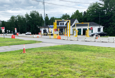 Coburn Gore Land Port of Entry Existing Facilities.