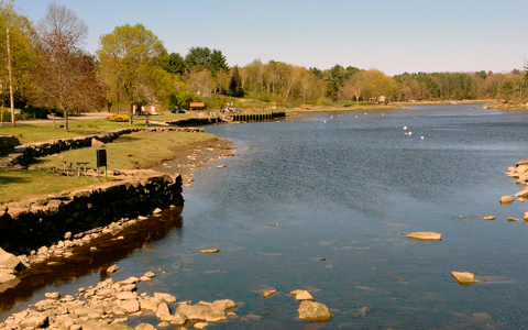 Oyster River in Durham, NH