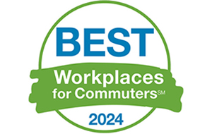 Best Workplaces for Commuters 2024 award