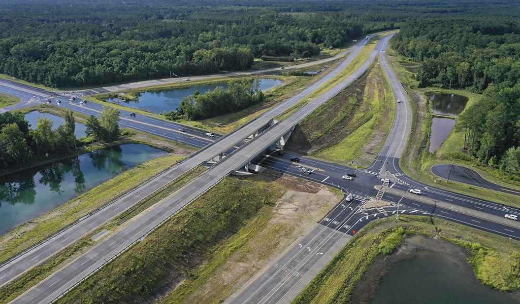 The Jimmy DeLoach Parkway Extension & Interchange.