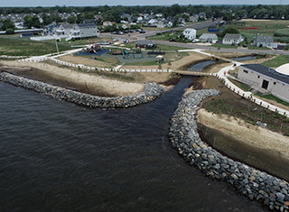 Living shoreline design and structure