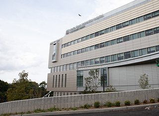 Exterior of the North SHore University Hospital ASP