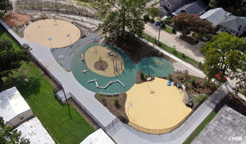 Grandy Village Stormwater Park playground.